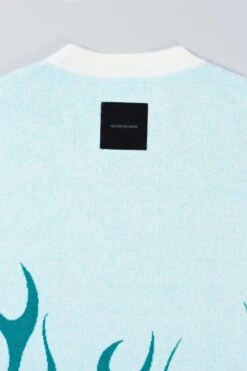 Merino Flame Knitted Sweater - Teal -Style On Boards 111 fa3e306c 8c9b 49c0 ac8f 4898b391185b