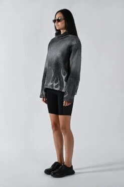 Dimensions Recycled Fleece Funnel Sweater - Black -Style On Boards 132 43428bc0 f1f3 4b1a 8c97 0dd182a3bb3f