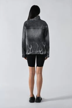 Dimensions Recycled Fleece Funnel Sweater - Black -Style On Boards 134 6f341131 72fc 4fa6 b273 575053d953cd