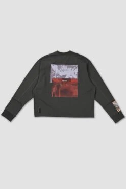 Double Up Crew Sweater - Tarmac Flame 15 Double Up Crew Sweater - Tarmac Flame -Style On Boards 14 83de4937 93fb 4202 a637 61af4f7d9074