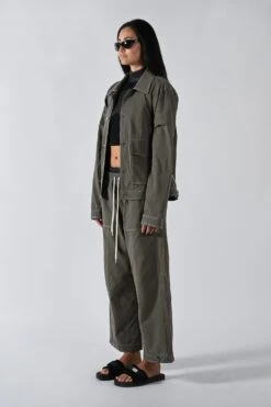 Prospect Cinch Cropped Jacket - Thyme -Style On Boards 207 5bb1dd50 13b4 4d5e be22 6860d9465f7c