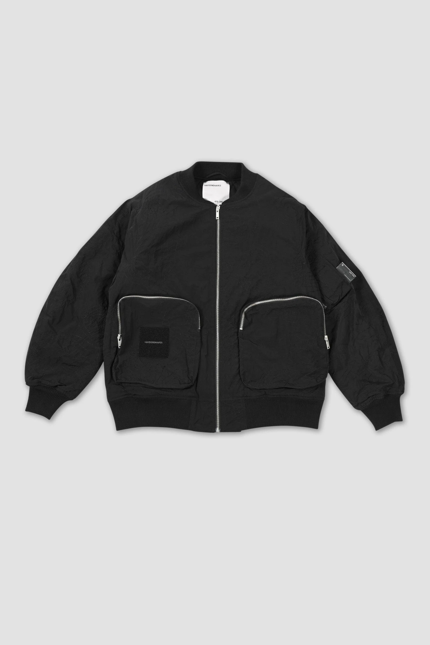 Synoptic Bomber Jacket - Black 1 Synoptic Bomber Jacket - Black