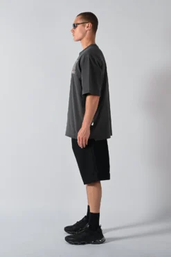 Merino Piston Pleated Patch Cargo Short - Black -Style On Boards 38 e08fc087 ae60 47b6 887c b22e691e490a