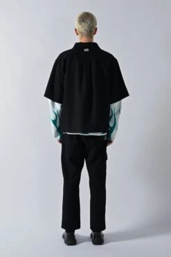 Merino Patch Zip Shirt -Style On Boards 45