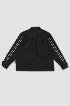 Denim Drop Shirt Jacket - Black -Style On Boards 48 7d75865a 2901 4af7 8d67 6df6ebf2bfd3
