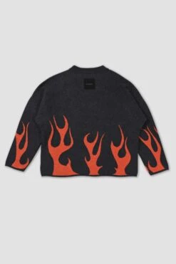 Merino Flame Knitted Sweater - Red -Style On Boards 69 b9c380a6 821a 49b8 af92 2e83373b4123