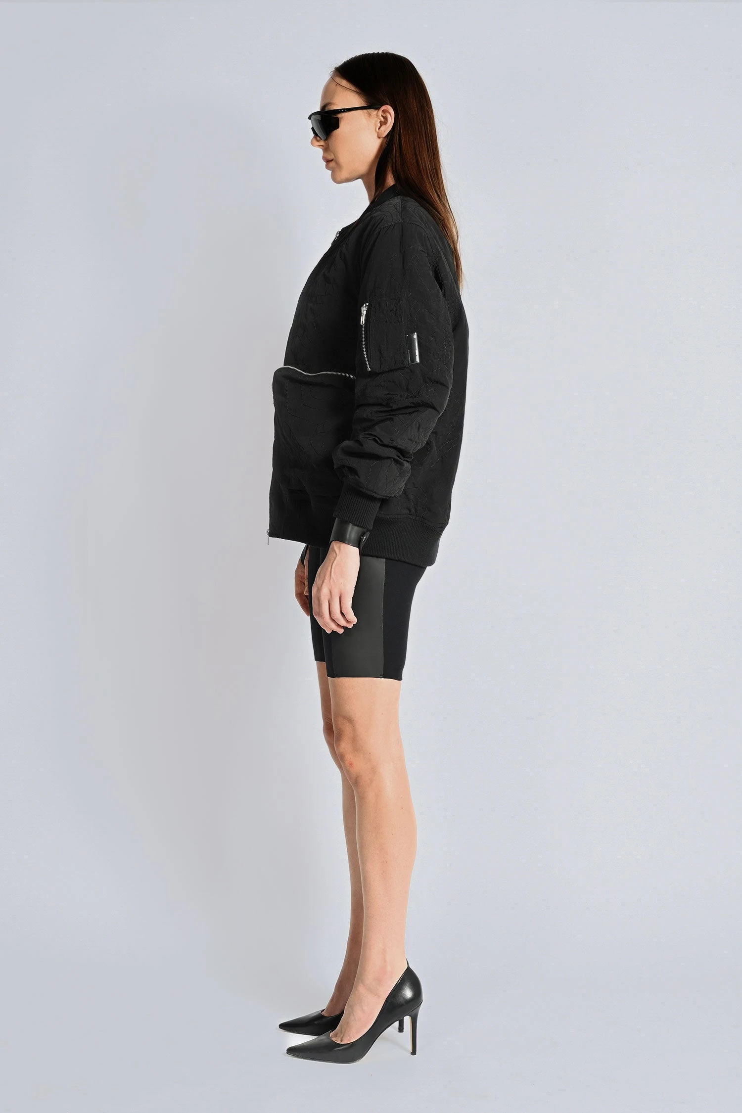 Synoptic Bomber Jacket - Black 7 Synoptic Bomber Jacket - Black - Image 7