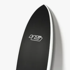 Hypto Krypto FF - Futures 3 FIN - 5'10 -Style On Boards B W HYPTO ANGLE 1