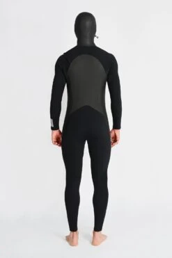 HAYDENSHAPES BY DION LEE MENS FULLSUIT CHESTZIP 5/4MM HOOD -Style On Boards HOODSUIT BACK