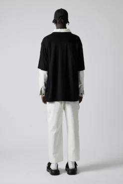 Merino Volume Tee -Style On Boards HS 22AP 1003 MERINO VOLUME TEE BLACK BACK 4ac2f4c1 279b 48eb 8b2b 2ceec6aa62f8