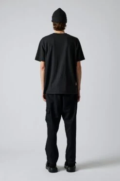 Shapers Logo Tee - Symbol - Black -Style On Boards HS 22AP 1004 SHAPERS TEE FACTORY STUDIO BLACK BACK 02ae1233 86be 4588 9038 dcb7790da34a