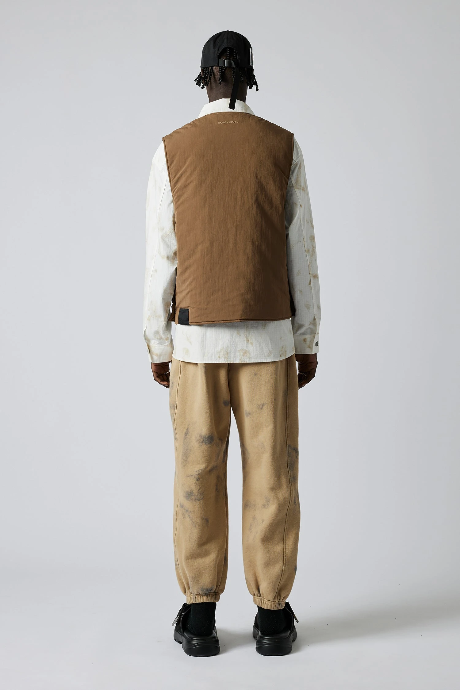 Volume Track Pants - Ash Brown Spray 3 Volume Track Pants - Ash Brown Spray - Image 3