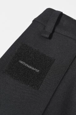 Merino Piston Pleated Patch Cargo Pant - Black -Style On Boards HS 22AP 1033 MERINO CARGO PANT BLACK looppatch dfa9ed1d 9134 4b7e 8d3d 7daca878936e