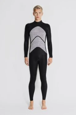 HAYDENSHAPES BY DION LEE MENS FULLSUIT BACKZIP 3/2MM -Style On Boards HS DL M1 11005 INSIDE FRONT