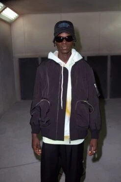 Synoptic Bomber Jacket - Black 17 Synoptic Bomber Jacket - Black -Style On Boards Haydenshapes FW23 Lookbook 40 3b5a82bd 0822 4d60 bb06 8e06fbc06f6b